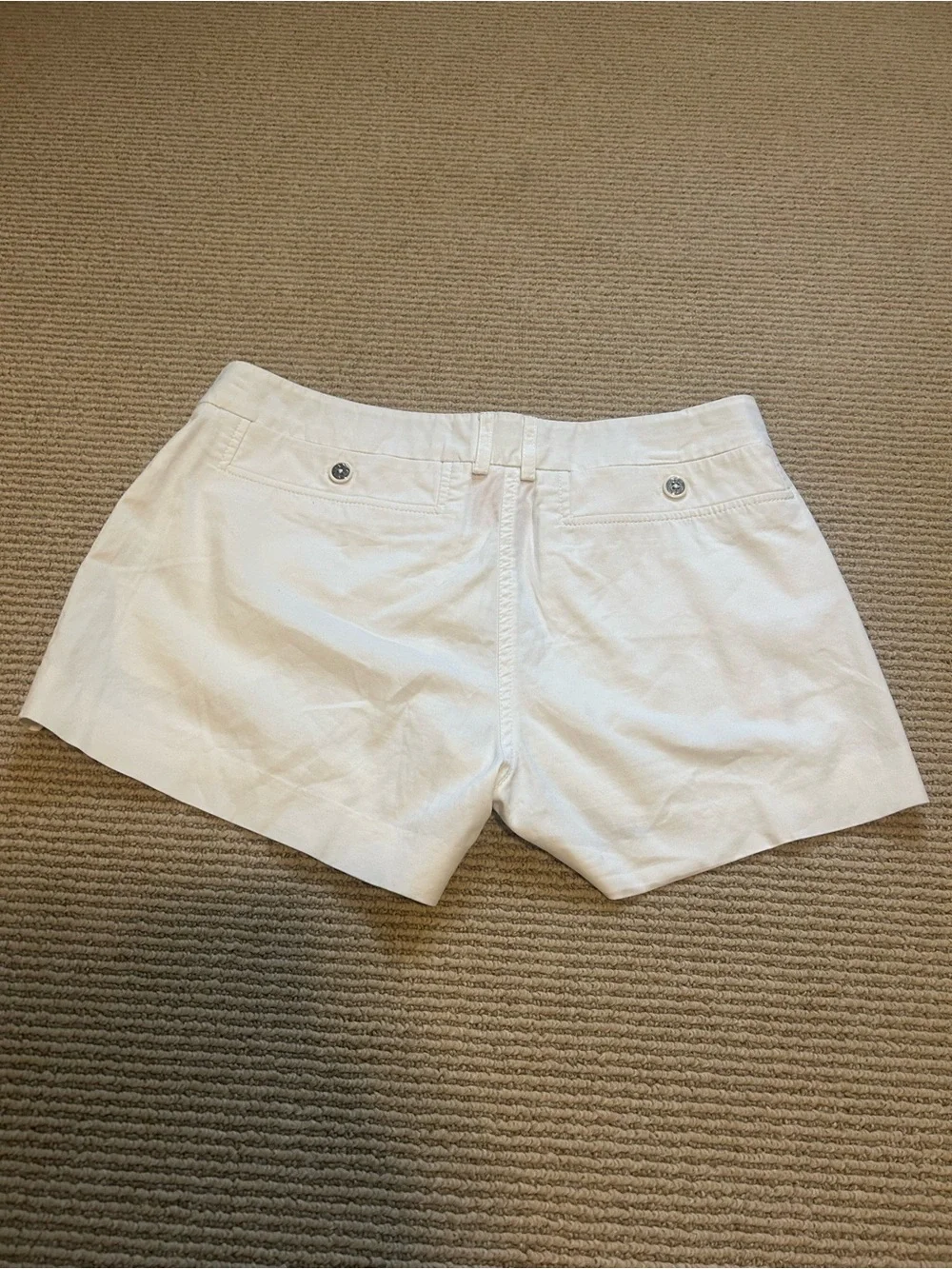 Tory Burch White Shorts